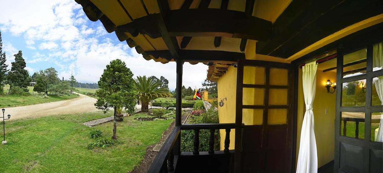 Hotel Hacienda El Salitre Paipa Eksteriør billede